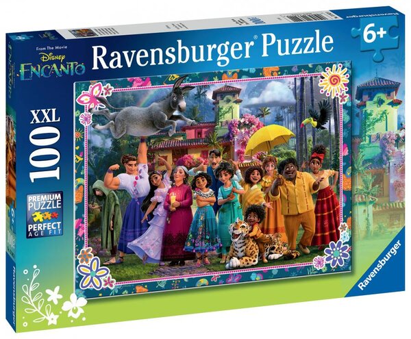 Puzzle 100 p xxl - la famille madrigal / disney encanto