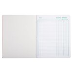 Piqûre 220x170 Recettes-dépenses 80 Pages - Couleurs Assorties - X 10 - Le Dauphin