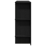 vidaXL Meuble d'entrée 2 Pièces Chêne noir 97.5 x 37 x 99 cm