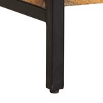 vidaXL Table console 140x35x70 cm bois de manguier massif