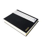 Trieur Rigide Ordonator Cavaliers Plastiques et élastiques 12 Comp de 1 à 12 - Noir EXACOMPTA