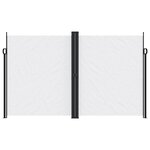 vidaXL Auvent latéral rétractable blanc 200x1200 cm