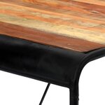 vidaXL Table à manger 180x90x76 cm Bois de récupération massif