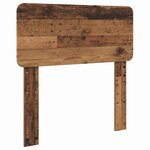 vidaXL Tête de lit Bois Ancien 80 cm Bois d'ingénierie