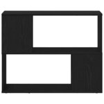 vidaXL Ensemble meuble TV Chêne noir 80 x 24 x 63 cm Bois d'ingénierie