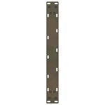 vidaXL Pieds de table basse en U  2 pièces  acier naturel  50 x (42-43) cm
