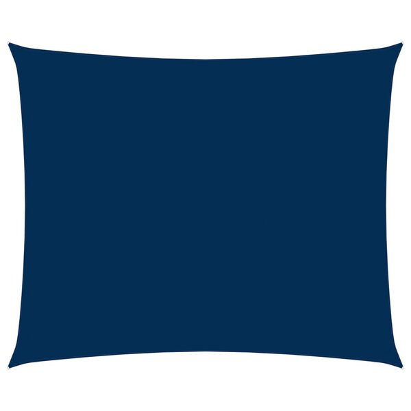vidaXL Voile de parasol Tissu Oxford rectangulaire 2 5x3 5 m Bleu