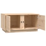 vidaXL Table basse 80x50x40 cm Bois massif de pin