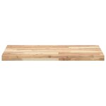 vidaXL Dessus de bureau non traité 140x50x4 cm bois d'acacia massif