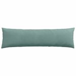 vidaXL Coussins de canapé 2 Pièces Vert Mer 145 x 40 cm