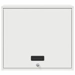 vidaXL Armoire murale pour garage Blanc 60 x 40 x 53 cm