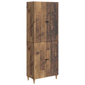 vidaXL Ensemble de Meubles 2 Pièces 66 x 34 5 x 90 cm Bois d'ingénierie