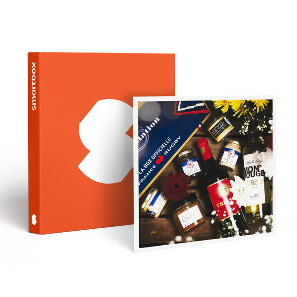SMARTBOX - Coffret Cadeau Coffret Le Bouchon spécial rugby de 7 produits du terroir livrés à domicile - Gastronomie