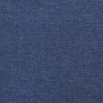vidaXL Panneaux muraux 12 Pièces Bleu 60x15 cm Tissu 1 08 m²