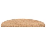 vidaXL Tapis d'escalier auto-adhésifs 15 pc 80 x 24 5 x 3 5 cm Doré