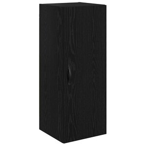 vidaXL Meuble mural Chêne noir 34 5 x 34 x 90 cm Bois d'ingénierie