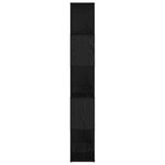 vidaXL Centre de divertissement Noir 60 x 24 x 155 cm