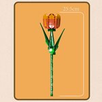 Mould King 24013 - Ensemble de construction de tulipes