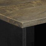 vidaXL Buffet 80x33x75 cm bois massif de manguier
