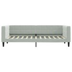 vidaXL Lit de jour avec gigogne et tiroirs sans matelas 80x200 cm