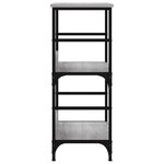vidaXL Bibliothèque sonoma gris 50x33x82 cm bois d'ingénierie