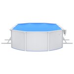 vidaXL Piscine avec pompe filtrante à sable et échelle 610x360x120 cm