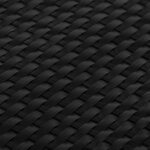 vidaXL Paravent de balcon noir 500x80 cm résine tressée