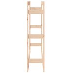 vidaXL Support pour bois de chauffage 100x25x100 cm Bois de pin