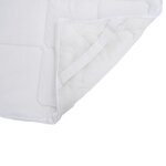 vidaXL Protège-matelas blanc 160x200 cm