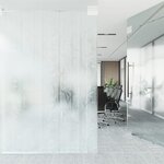vidaXL Film pour fenêtre dépoli motif de bambou 60x500 cm PVC