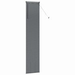 vidaXL Store de Fenêtre Gris foncé 80 x 130 cm Aluminium