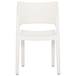 vidaXL Chaises de jardin lot de 2 Blanc Polypropylène