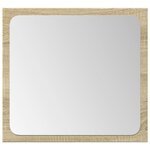 vidaXL Ensemble de meubles de salle de bain 4 Pièces chêne sonoma