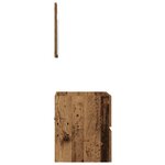vidaXL Cabinet de salle de bain Bois Ancien 41 x 38 5 x 45 cm