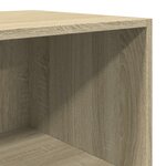 vidaXL Buffet haut chêne sonoma 40x41x185 cm bois d'ingénierie