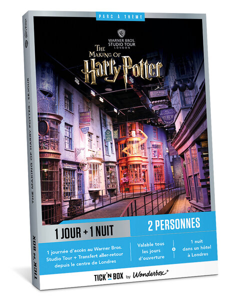 Coffret cadeau - TICKETBOX - Harry Potter Studio - Séjour