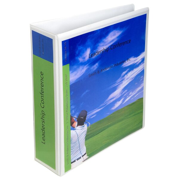 Classeur À Levier Polypropylène Soudé Krea Cover Dos 80mm - A4 Maxi - Blanc - Exacompta