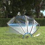 vidaXL Dôme de piscine rond 376x188 cm PVC