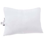 vidaXL Oreiller Blanc 85gsm 100  polyester