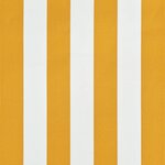 vidaXL Auvent rétractable 150x150 cm Jaune et blanc