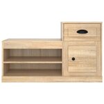 vidaXL Armoire à chaussures chêne sonoma 100x42x60cm bois d'ingénierie