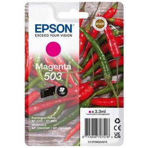 Cartouche jet d'encre n° 503 magenta piments (3 3ml) epson