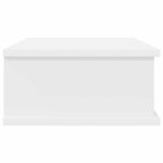 vidaXL Table de chevet 2 Pièces Blanc 40 x 31 x 15 cm Bois d'ingénierie