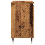 vidaXL Armoire de salle de bain vieux bois 58x33x60 cm bois ingénierie