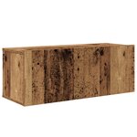 vidaXL Ensemble meuble TV 6 Pièces Bois ancien 80 x 30 x 30 cm
