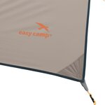 Easy Camp Bâche de tente Cliff 2 6x2 m Gris et sable