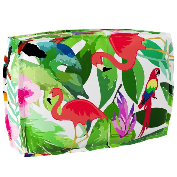 vidaXL Coussin de palette pour dossier Jungle tropical 60x40x12 cm en tissu Oxford