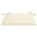 vidaXL Chaises pliables d'extérieur lot de 4 et coussins Bois d'acacia