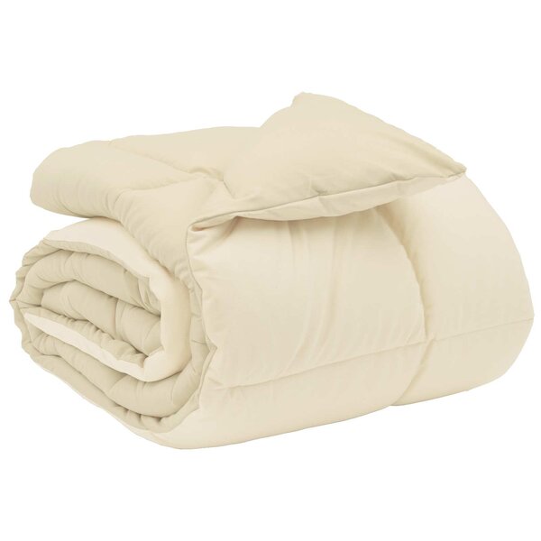 vidaXL Duvet d'hiver 135 x 220 cm Hiver Microfibre (100  polyester)