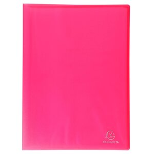 Protège-documents En Polypropylène Semi Rigide Chromaline 60 Vues - A4 - Rouge - X 12 - Exacompta